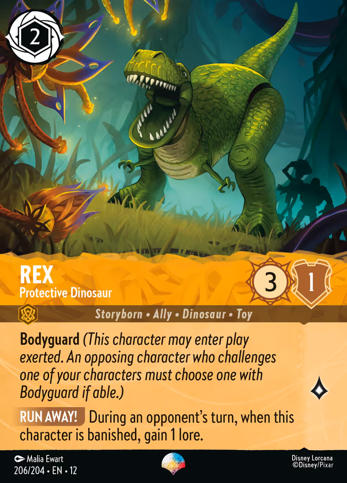 Carta Rex · Protective Dinosaur