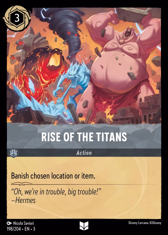 Carta Rise of the Titans · 