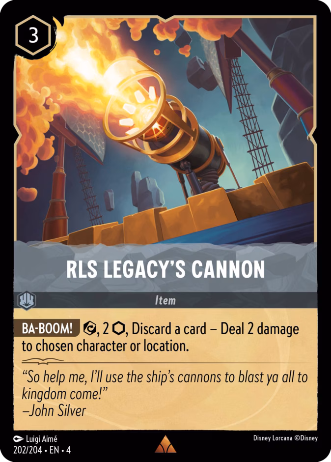 Carta RLS Legacy's Cannon · 