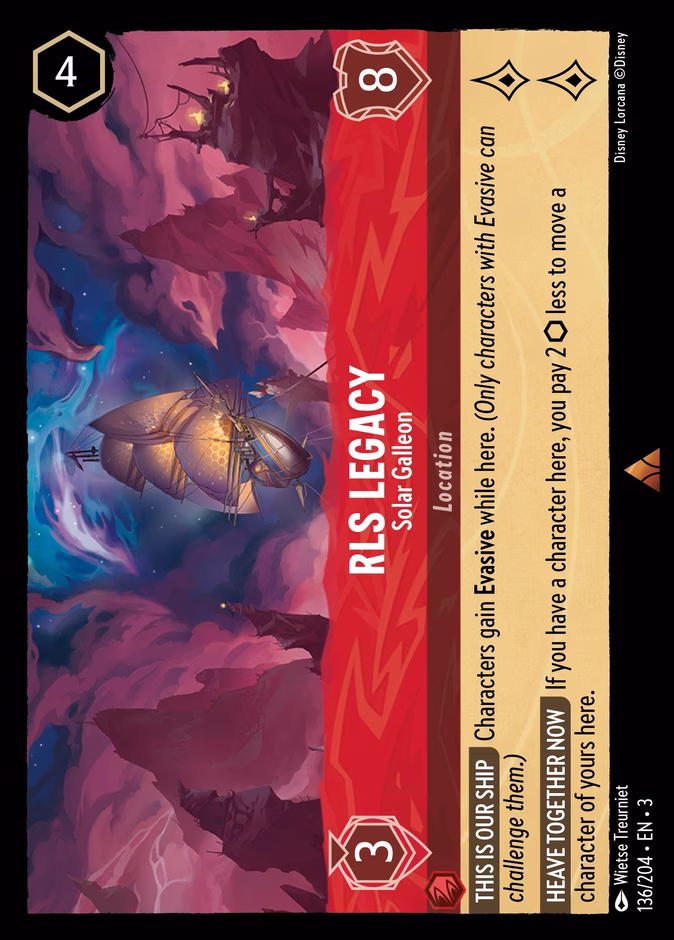 Carta RLS Legacy · Solar Galleon
