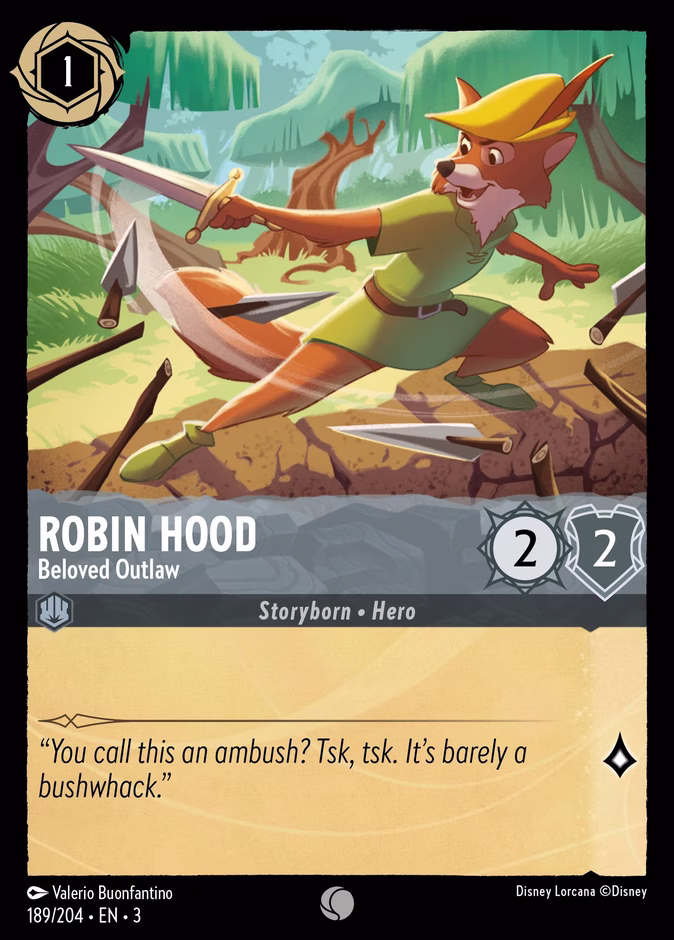 Carta Robin Hood · Beloved Outlaw