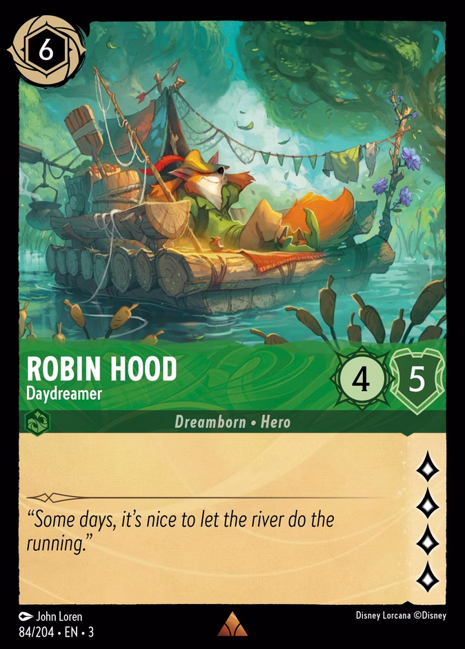 Carta Robin Hood · Daydreamer