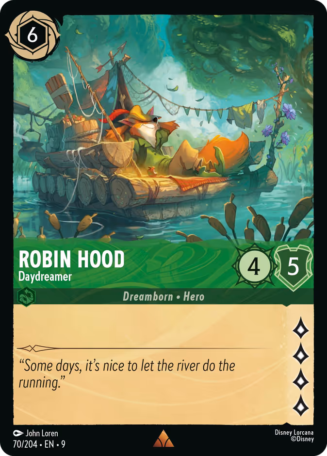 Carta Robin Hood · Daydreamer