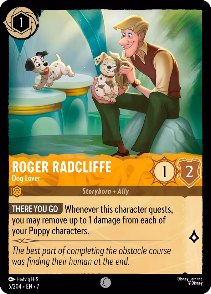 Carta Roger Radcliffe · Dog Lover