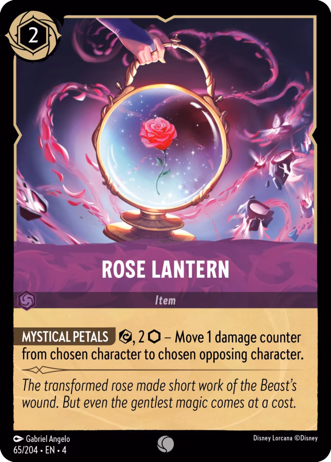Carta oficial Rose Lantern ·