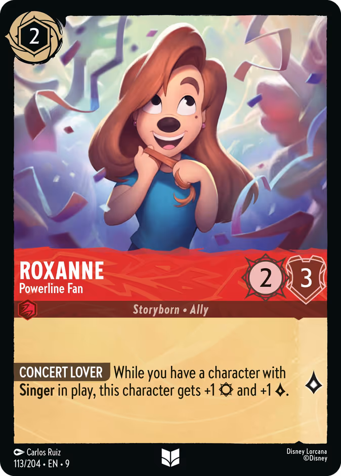 Carta Roxanne · Powerline Fan