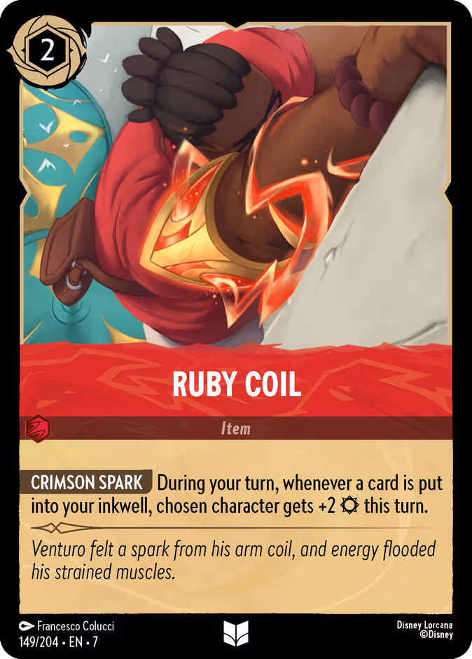 Carta oficial Ruby Coil ·