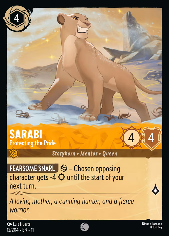 Carta Sarabi · Protecting the Pride