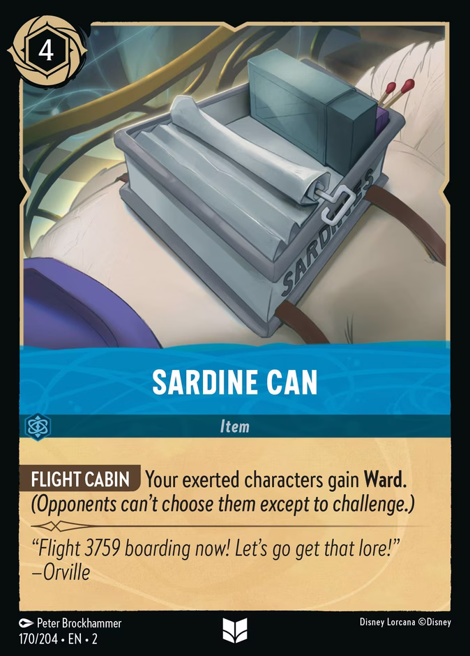 Carta Sardine Can · 