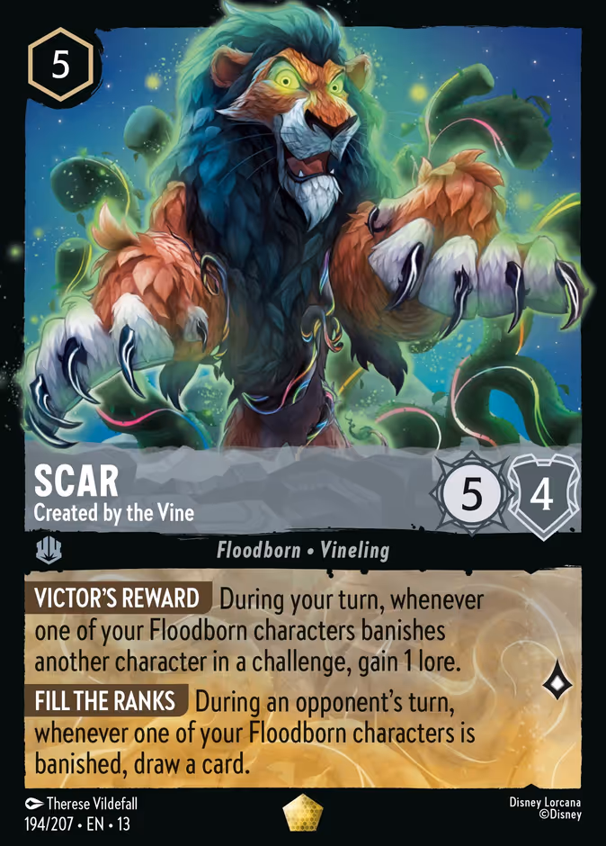Carta Scar · Created by the Vine