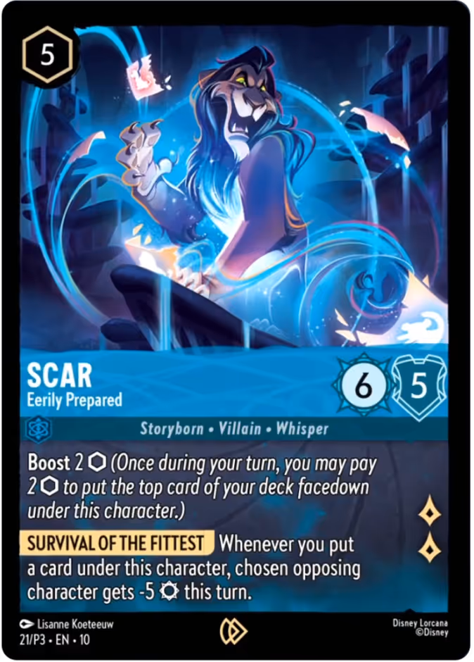 Carta Scar · Eerily Prepared