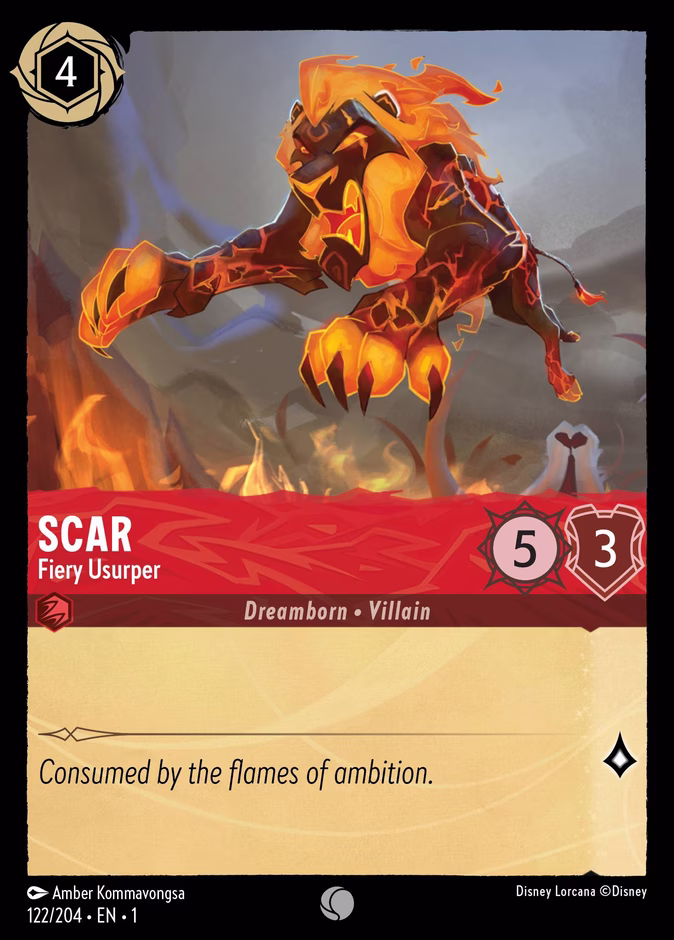Carta Scar · Fiery Usurper