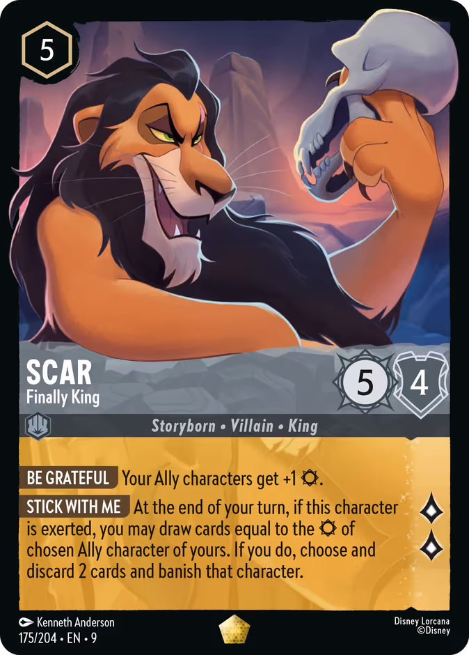 Carta Scar · Finally King