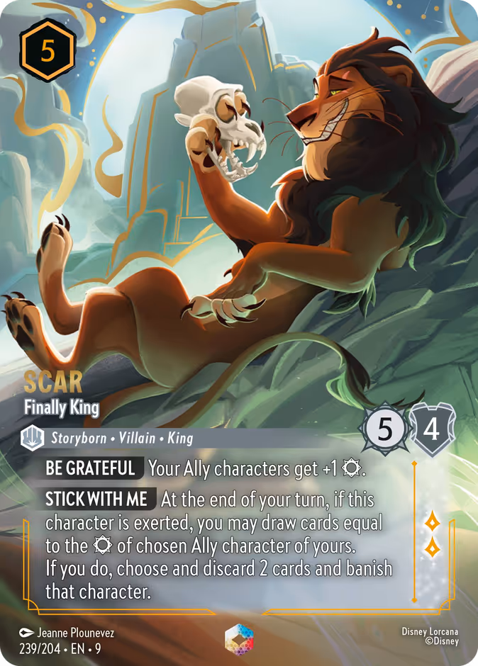 Carta Scar · Finally King