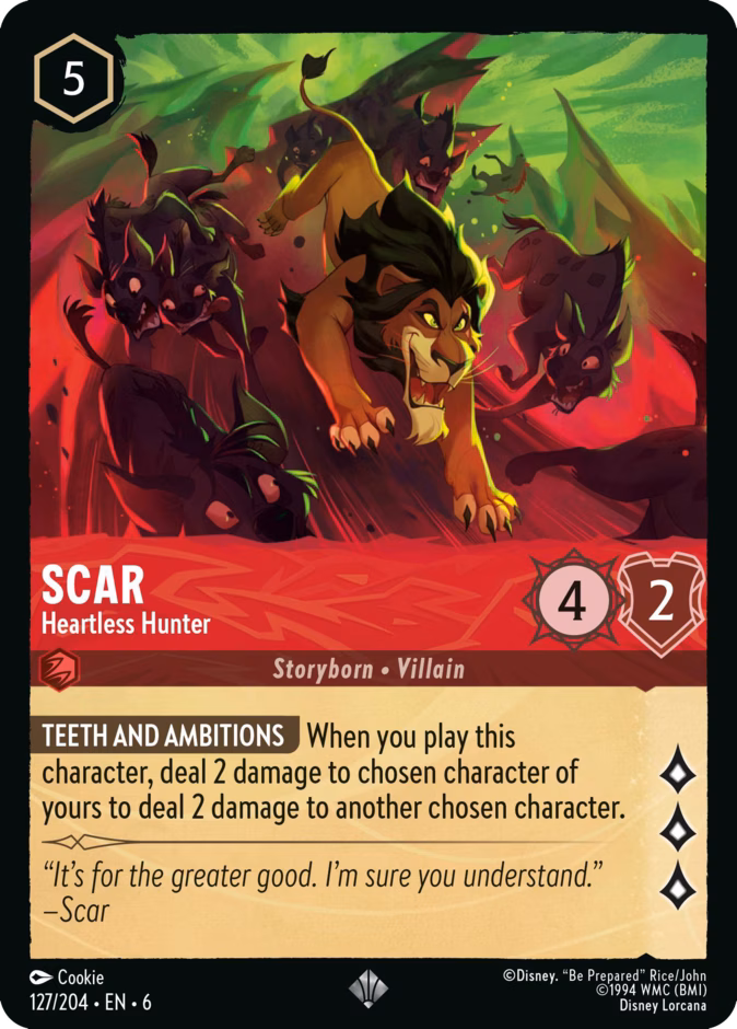 Carta Scar · Heartless Hunter