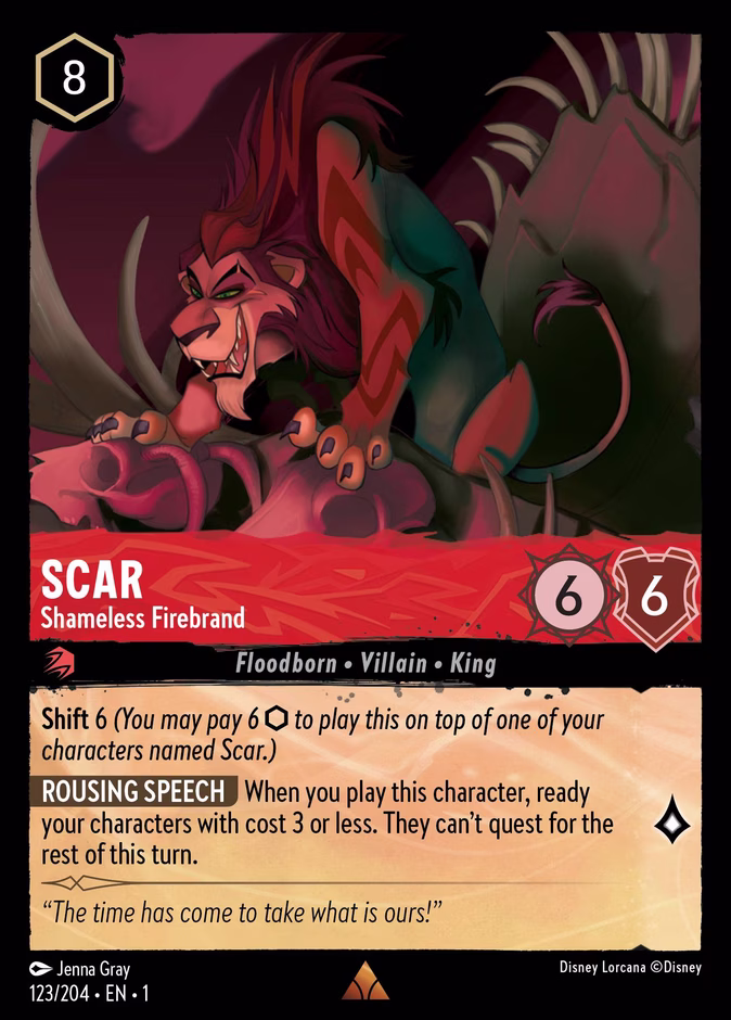 Carta Scar · Shameless Firebrand