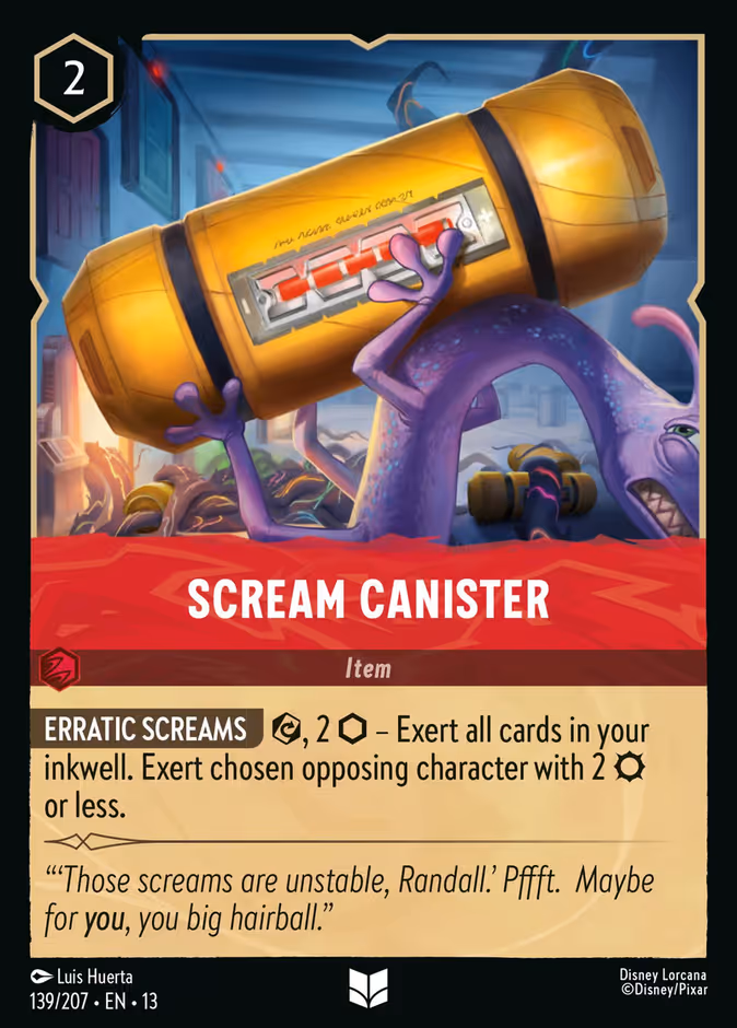 Carta Scream Canister · 