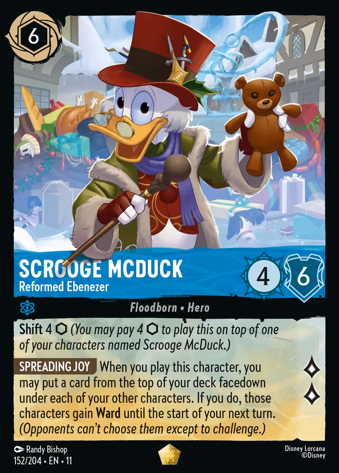Carta Scrooge McDuck · Reformed Ebenezer