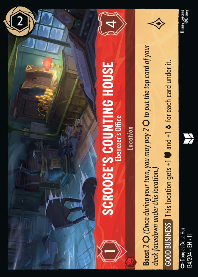 Carta Scrooge's Counting House · Ebenezer's Office