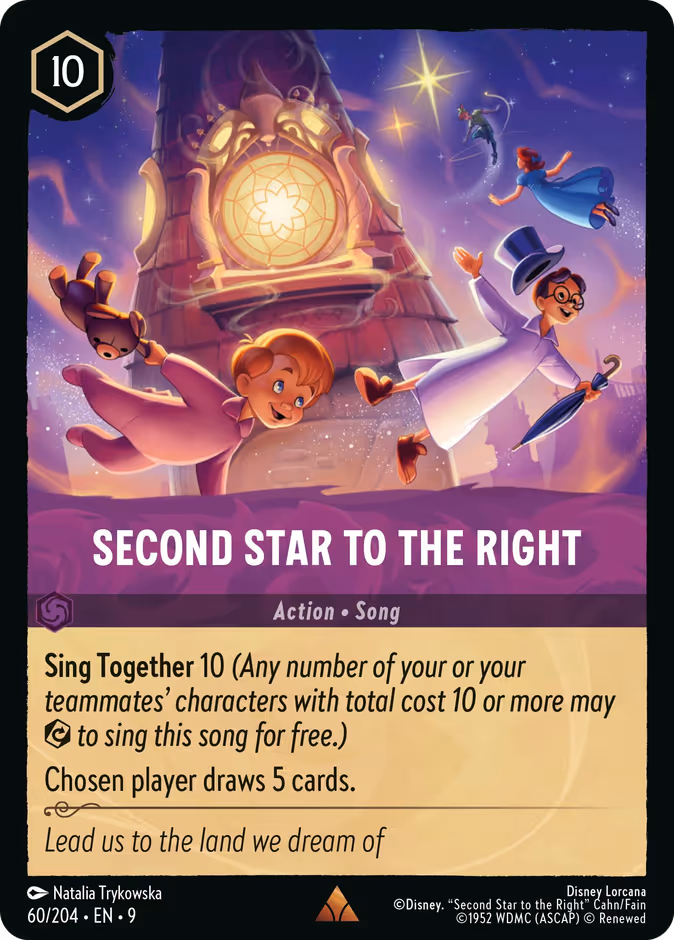 Carta Second Star to the Right · 