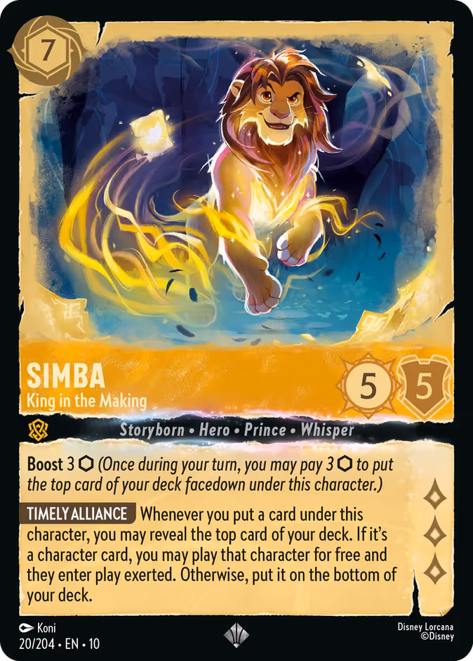 Carta Simba · King in the Making