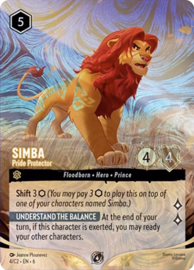 Carta Simba · Pride Protector