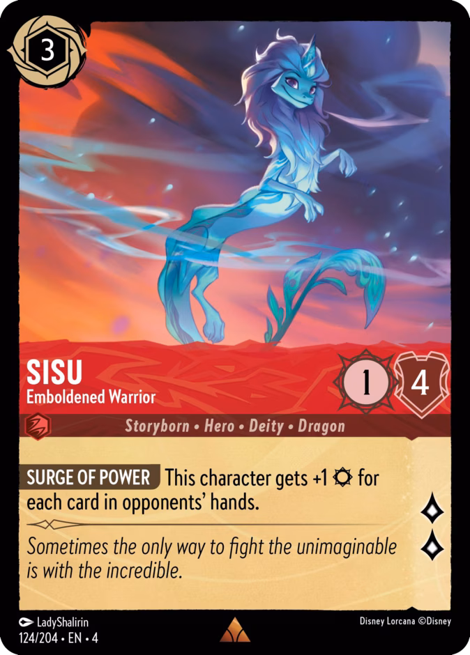 Carta Sisu · Emboldened Warrior