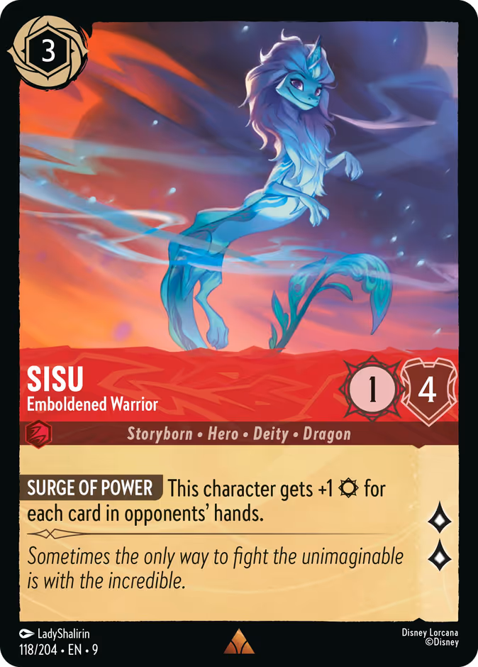 Carta Sisu · Emboldened Warrior
