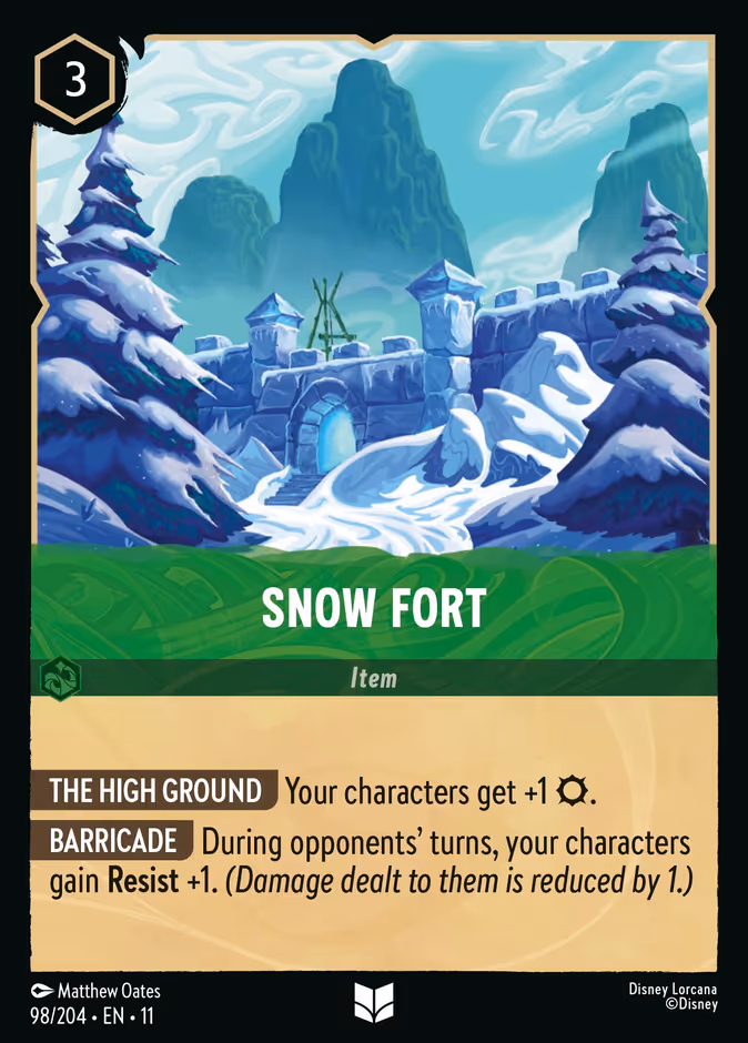 Carta Snow Fort · 