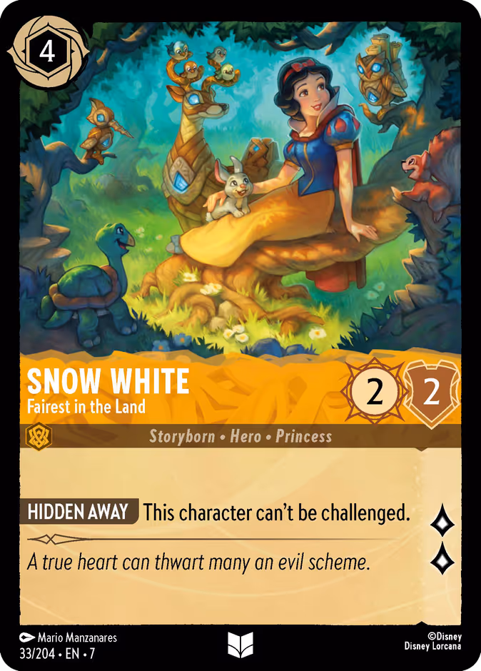 Carta Snow White · Fairest in the Land