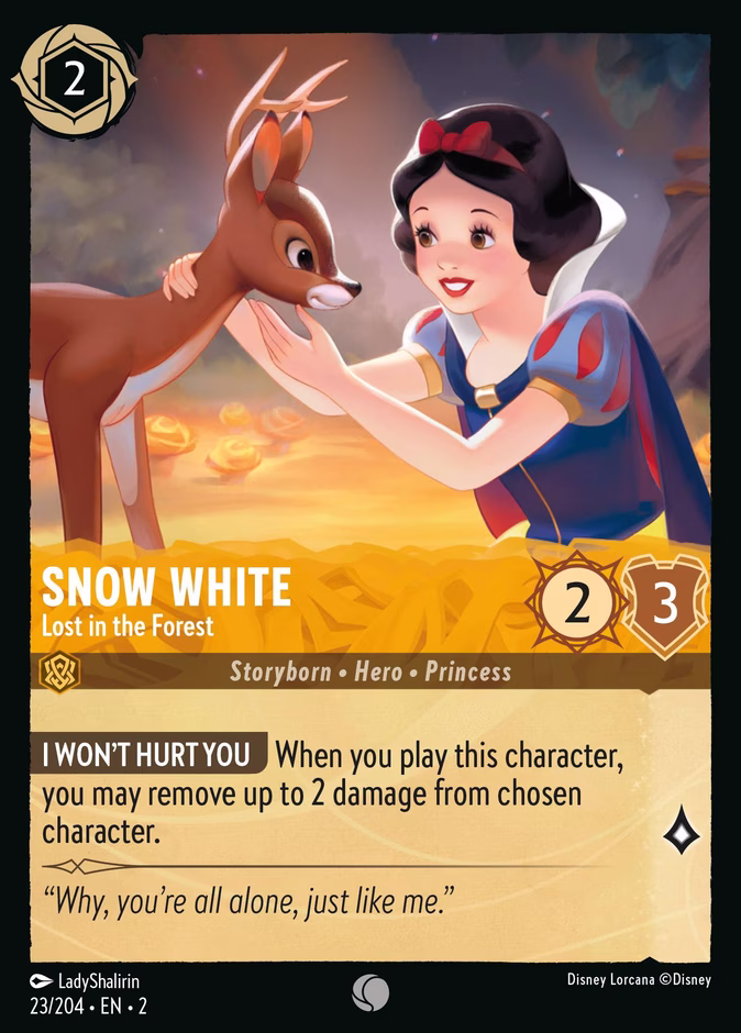 Carta Snow White · Lost in the Forest