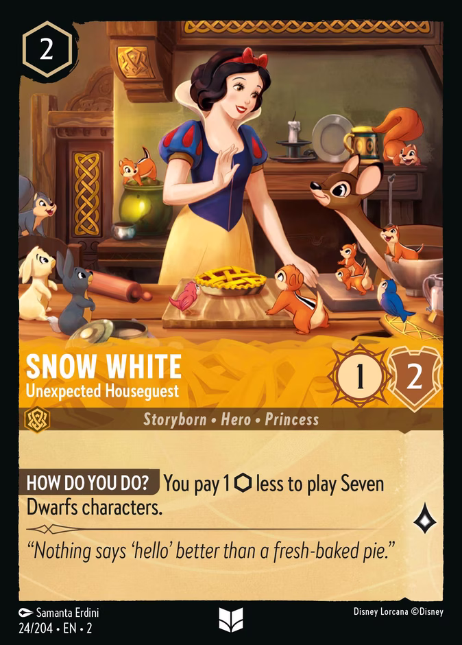 Carta Snow White · Unexpected Houseguest
