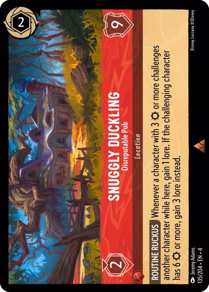 Carta Snuggly Duckling · Disreputable Pub