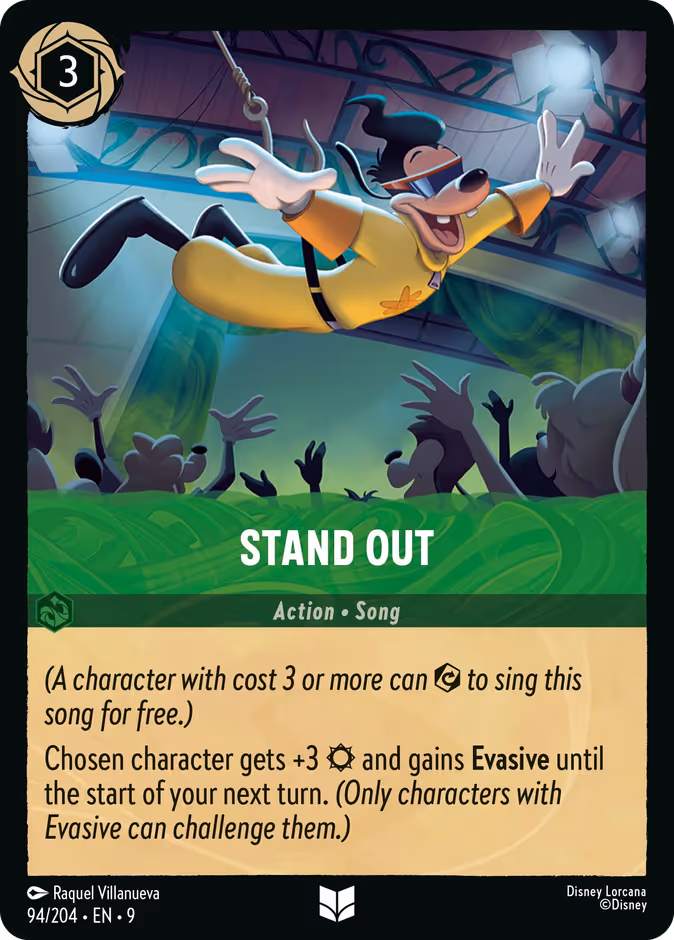 Carta oficial Stand Out ·