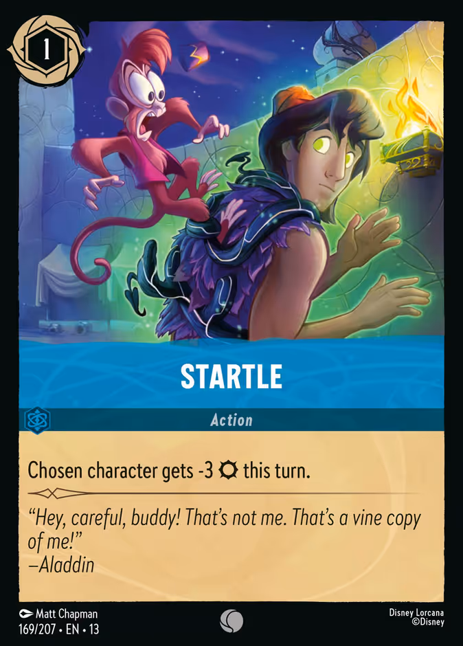 Carta oficial Startle · 