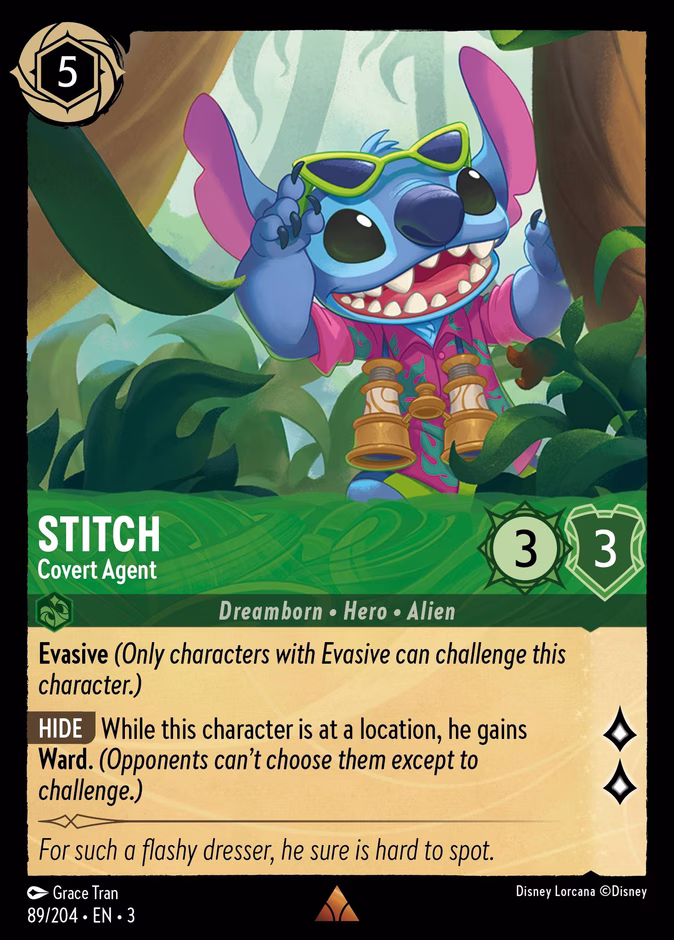 Carta Stitch · Covert Agent