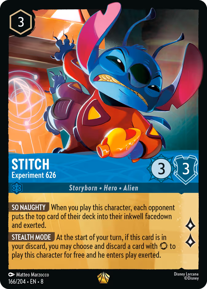 Carta Stitch · Experiment 626