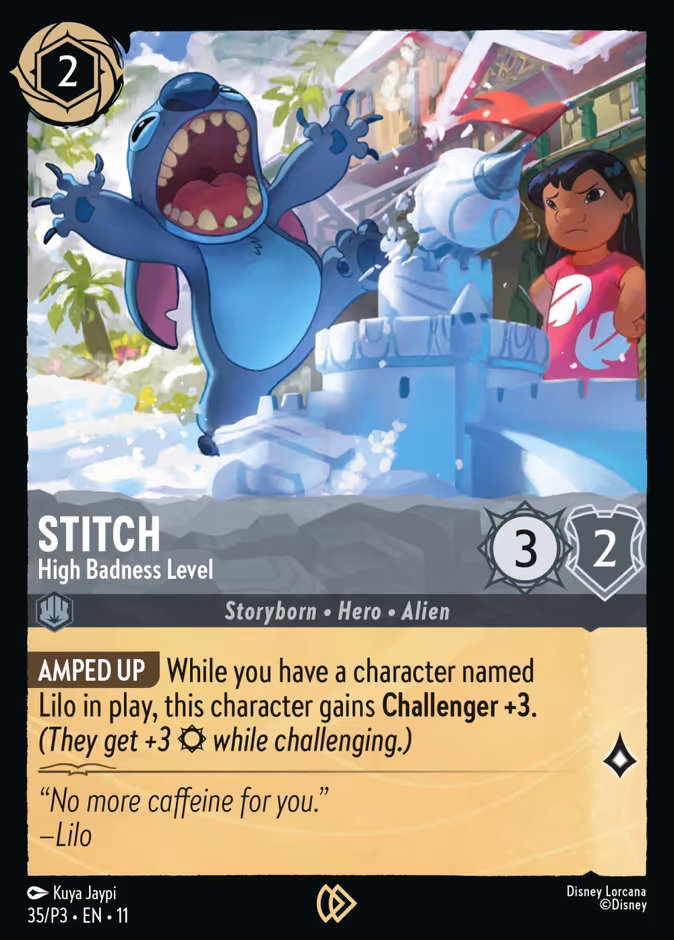 Carta Stitch · High Badness Level