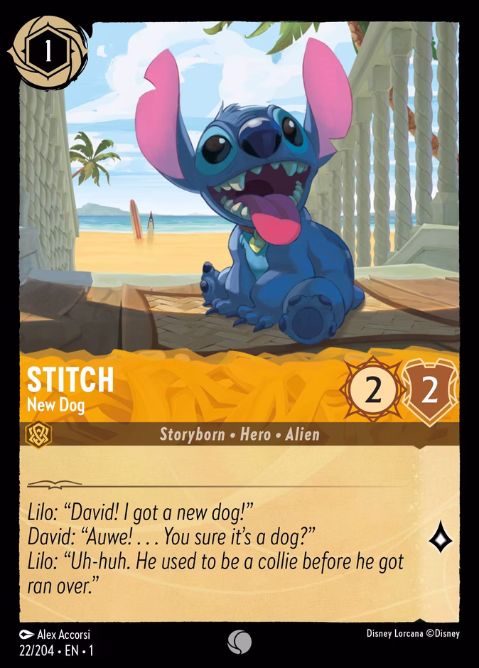 Carta Stitch · New Dog