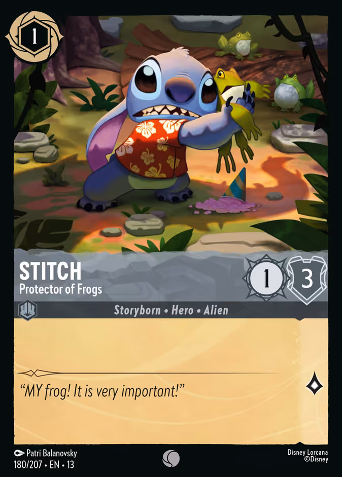 Carta Stitch · Protector of Frogs