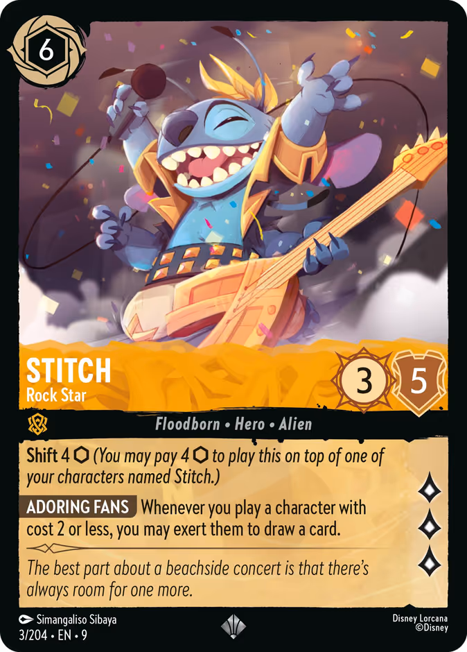 Carta Stitch · Rock Star