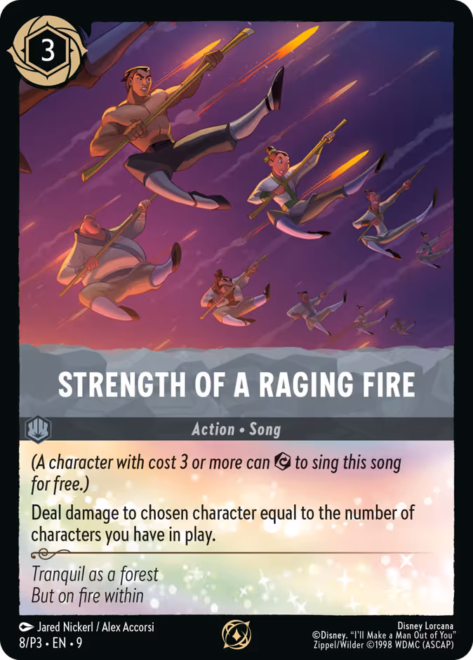 Carta Strength of a Raging Fire · 
