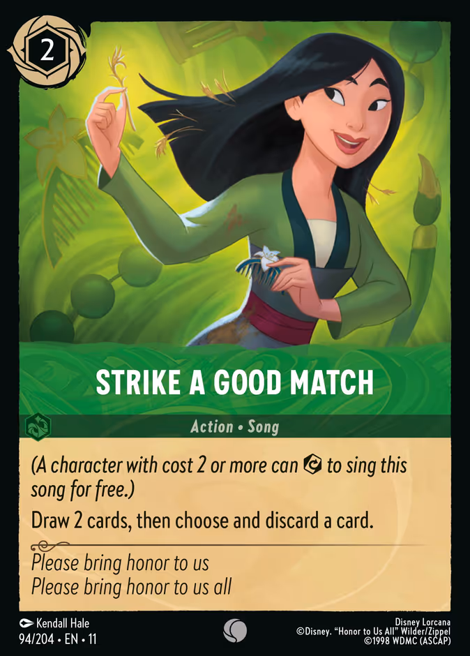 Carta Strike A Good Match · 