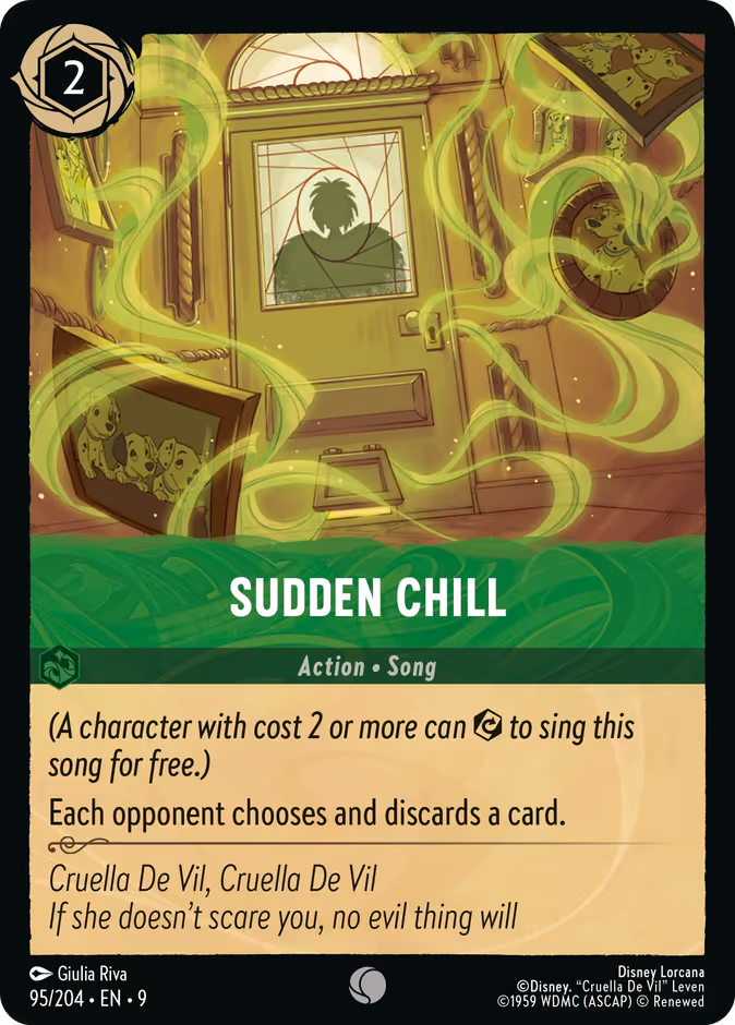Carta Sudden Chill · 