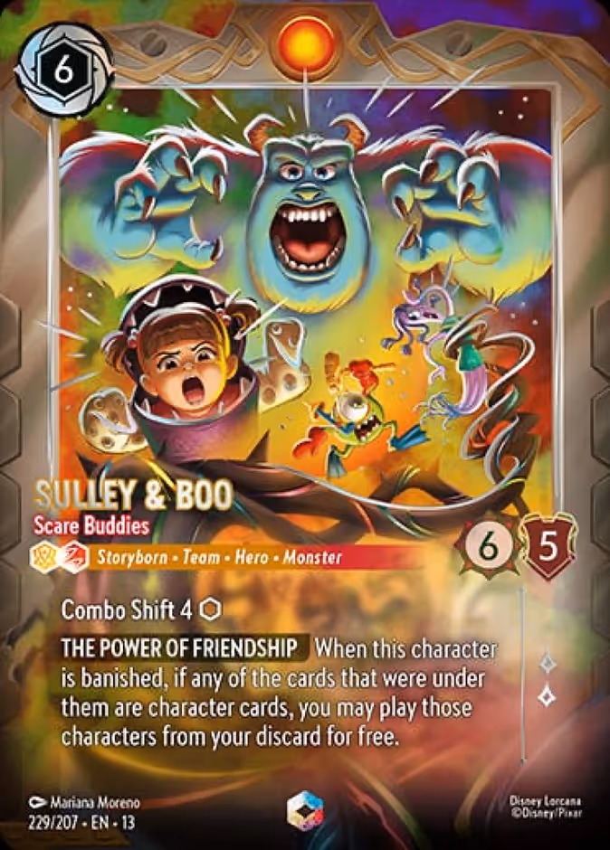 Carta Sulley & Boo · Scare Buddies