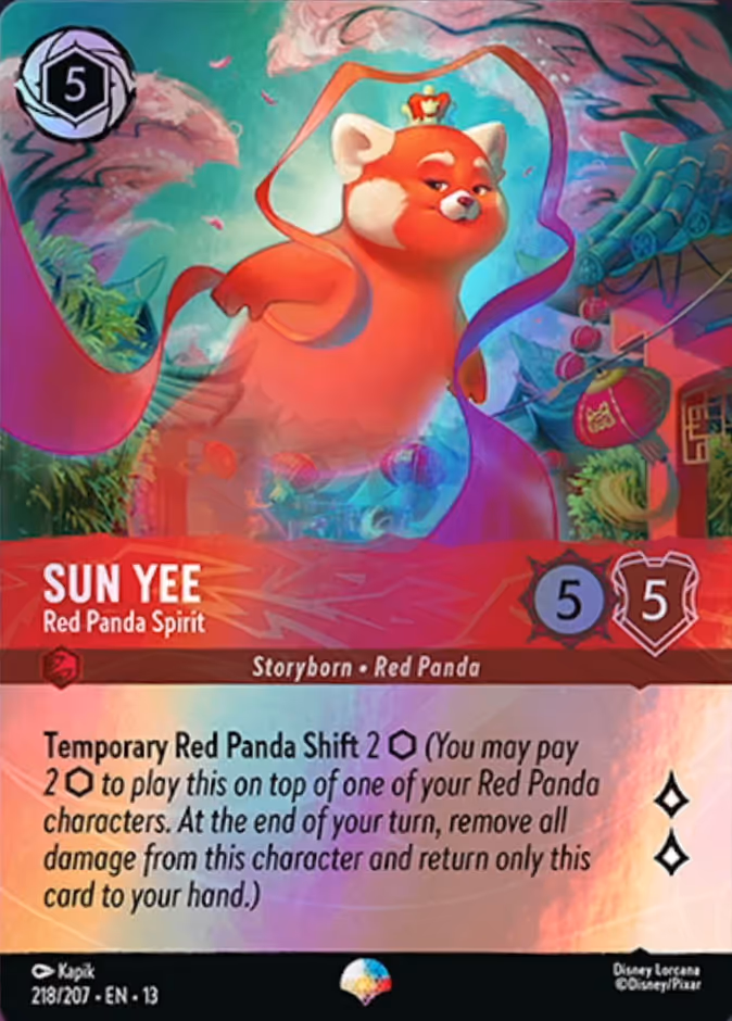 Carta Sun Yee · Red Panda Spirit