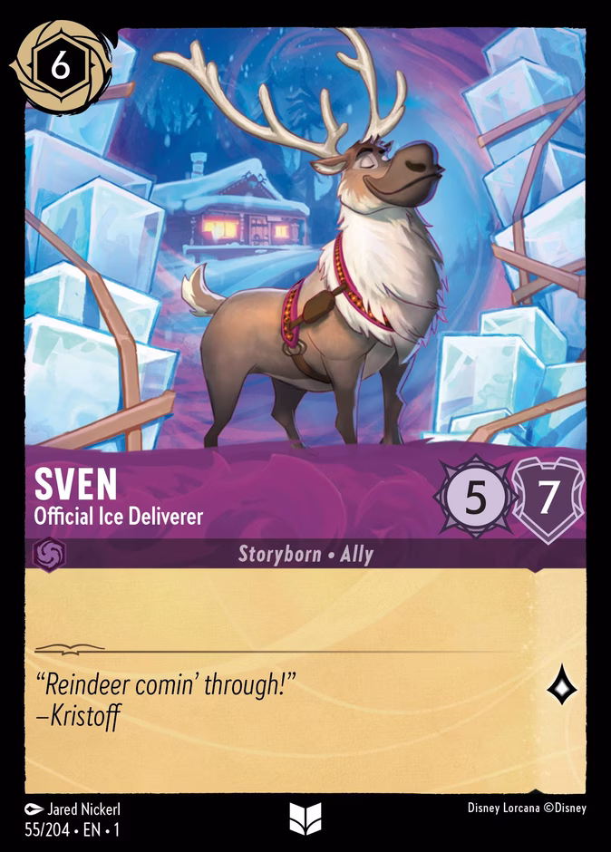 Carta Sven · Official Ice Deliverer