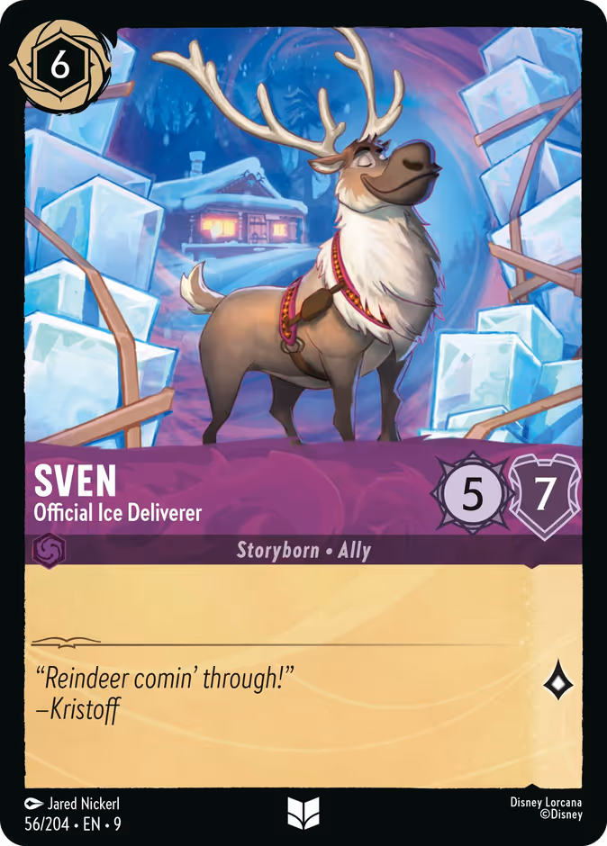 Carta Sven · Official Ice Deliverer