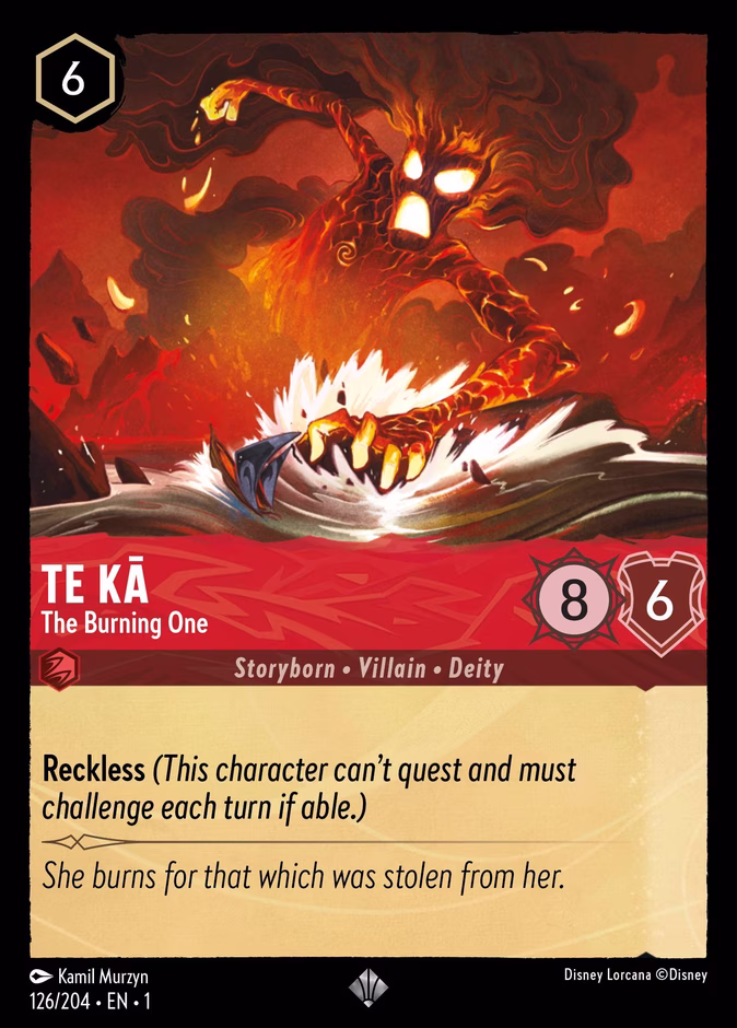 Carta Te Kā · The Burning One