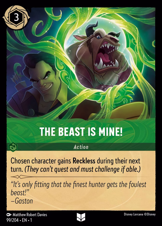 Carta The Beast is Mine! · 